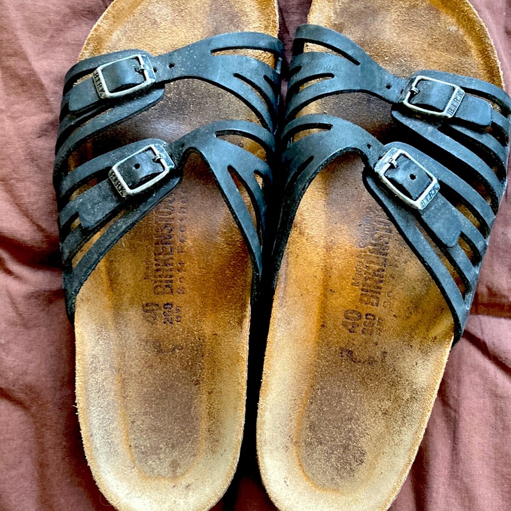 Birkenstock sandals Black size 40
